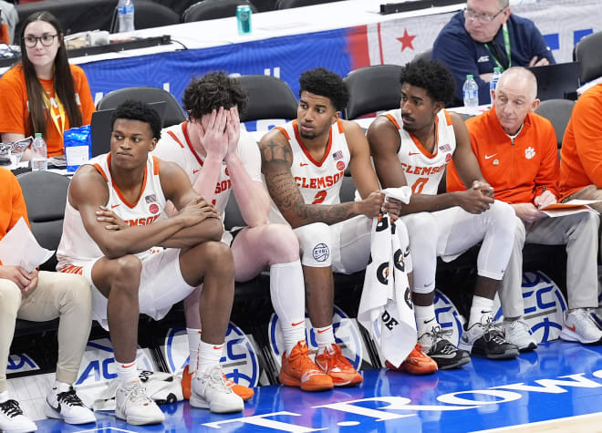 Clemson closed its conference slate one game above .500 with a blowout loss to underdog Boston College Wednesday night in Washington, D.C.