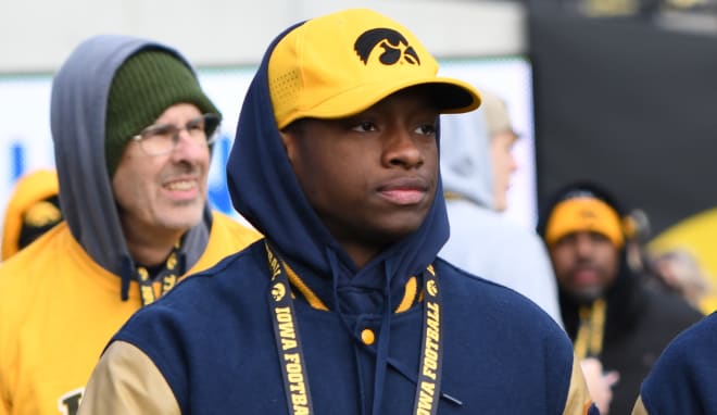 Class of 2021 kicker/punter Ian Wagner visited the Iowa Hawkeyes on Saturday.