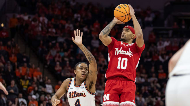 Nebraska basketball guard Jamarques Lawrence (Courtesy: Nebraska Athletics)