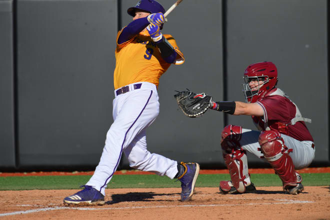 Seth Caddell picked up his first home run of the season in East Carolina's Sunday victory over St. Josephs.