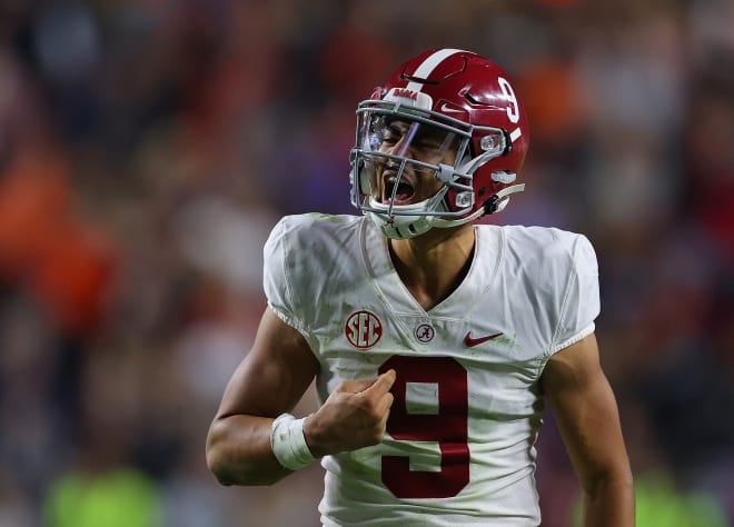 Alabama Crimson Tide quarterback Bryce Young. Photo | Getty Images