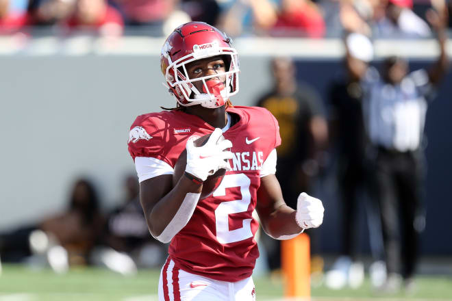 Ketron Jackson Jr. is entering his sophomore season at Arkansas.