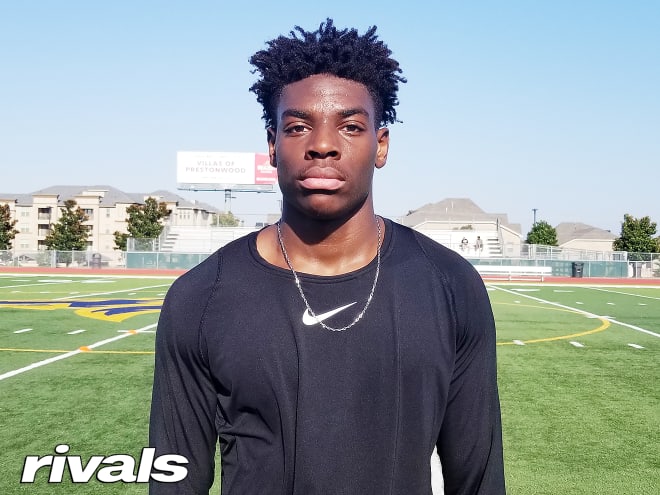 Texas safety Terrance Brooks holds a Michigan Wolverines football recruiting offer. 