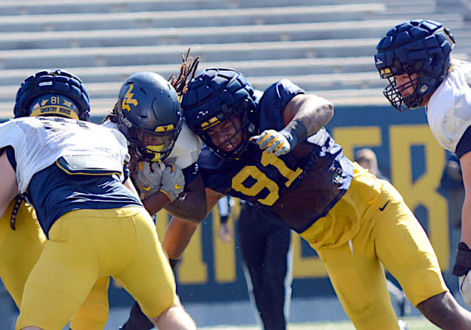 The West Virginia Mountaineers football want wants to see growth out of multiple defensive linemen.