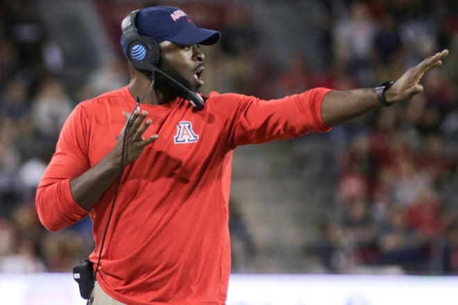 Jahmile Addae played five seasons and coached for eight years under Rich Rodriguez.