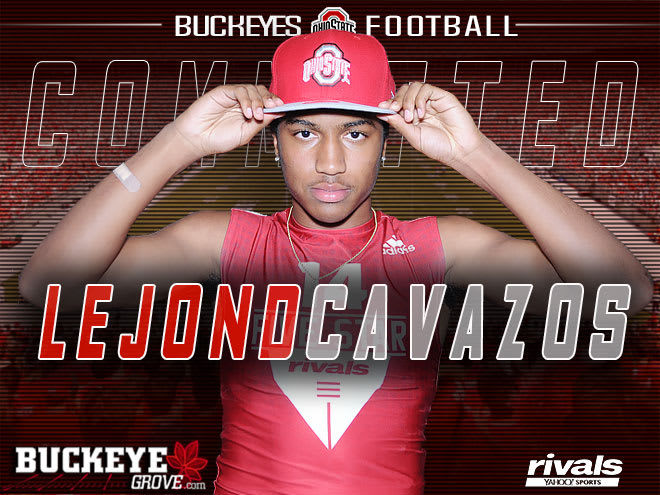 Four-star defensive back Lejond Cavazos is back in the fold for Ohio State.
