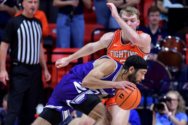 Boo Buie scored 20 points but the Wildcats were dealt a 96-66 loss at Illinois.