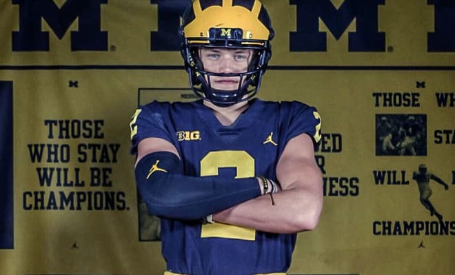 Michigan Wolverines football 2021 QB commit J.J. McCarthy's arrival to Ann Arbor is highly anticipated.