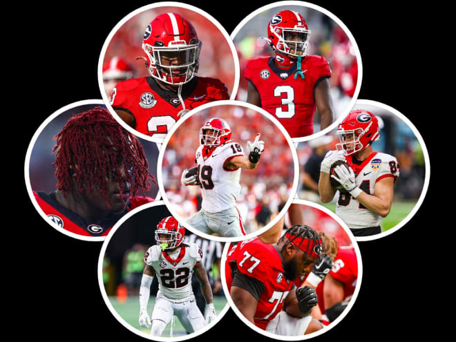 After a record-breaking 25 combined Georgia players were drafted in 2022 (15) and 2023 (10), it appears this year’s draft total for the Bulldogs could be in the double digits as well.
