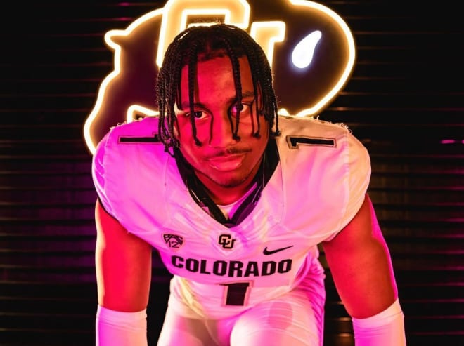 Brandon Davis-Swain committed to Colorado Saturday night while on an official visit to Boulder.