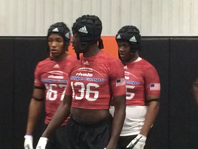Byron Hobbs impressed at the Dallas Rivals Camp.