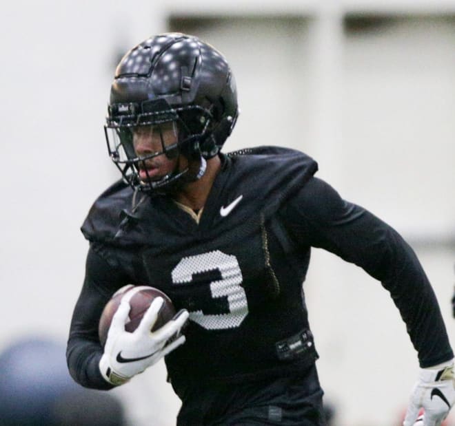 Iowa transfer Tyrone Tracy looks like a dynamic weapon at WR and RB.