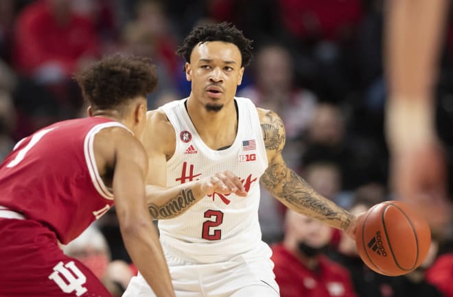Fourth-year junior guard Trey McGowens is one of several pending player decisions that will shape Nebraska's roster next season.