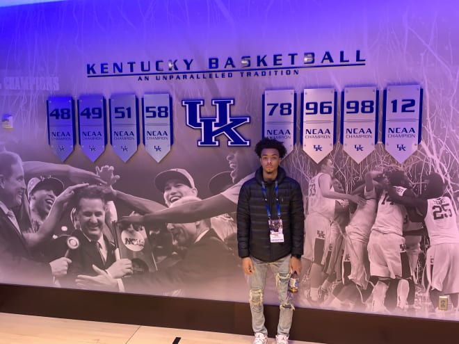Paul McMilan IV took an official visit to Kentucky last Saturday 