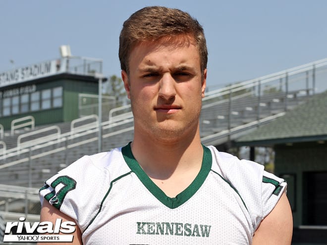 Notre Dame is an early standout program for Georgia 2019 tight end Ryland Goede.