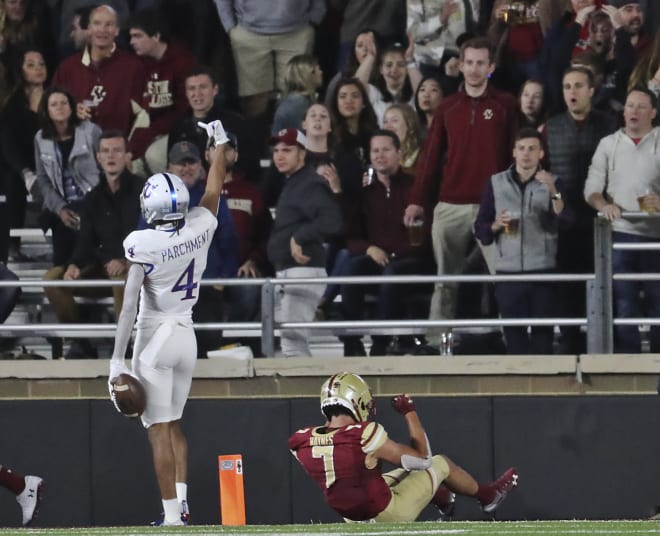 Andrew Parchment was one of the nation's top receivers in 2019, catching 65 passes at Kansas. This season, he'll be a sixth-year senior at Florida State.