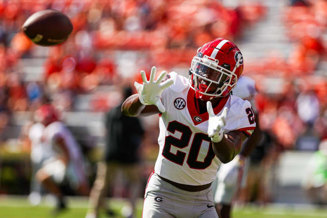 JaCorey Thomas only began playing safety at Georgia once he got to Athens.