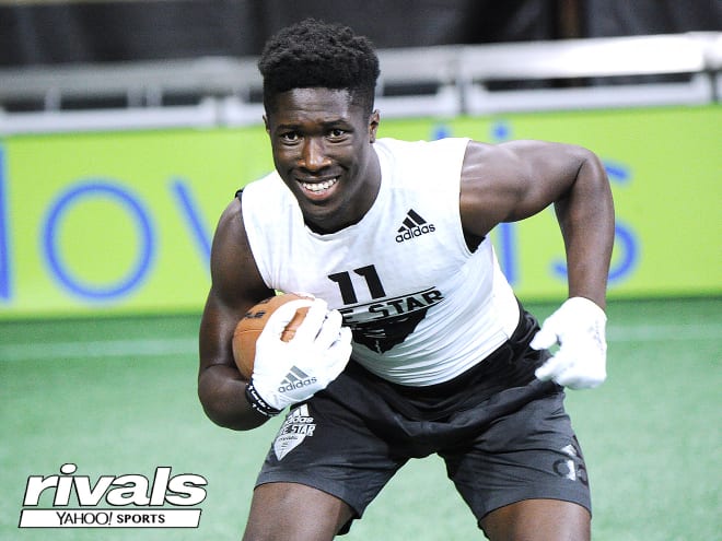 Auburn running back target Mark-Antony Richards recently released a top 5.