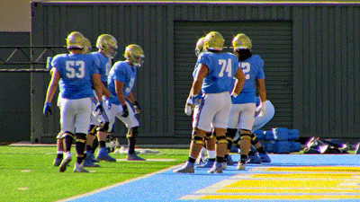 UCLA's OL appears to be returning entirely intact.