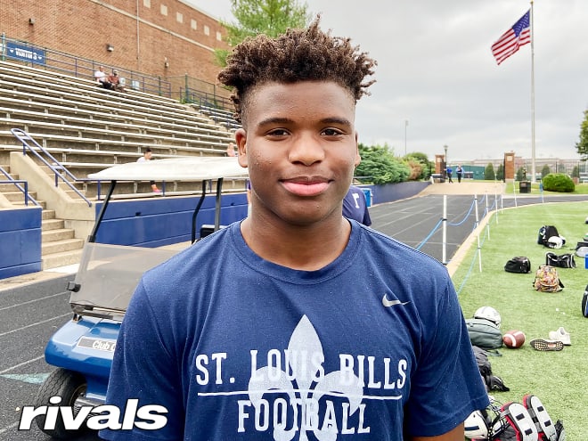 Rivals ranks wide receiver Ryan Wingo as the No. 3 overall prospect in the 2024 class.