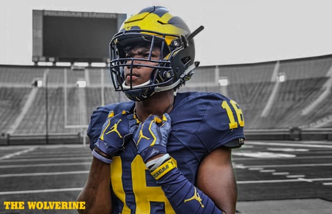 Four-star safety Lewis Cine is one of Michigan's top remaining targets on defense.