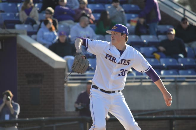 Evan Kruczynski and East Carolina fall 5-4 in the season opener against Ole Miss in Oxford.