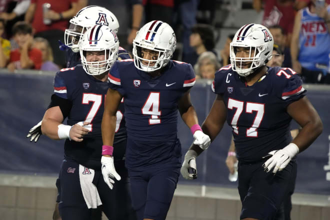 Arizona WR Tetairoa McMillan Takes Home Pac-12 Freshman Of The Week ...