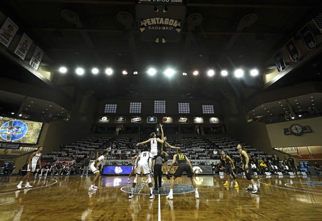 For the second straight year, Iowa will play in South Dakota in December. (Photo:Hawkeyesports.com)