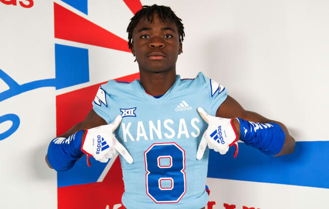 Kamara called Kansas the perfect match after giving the Jayhawks his verbal commitment