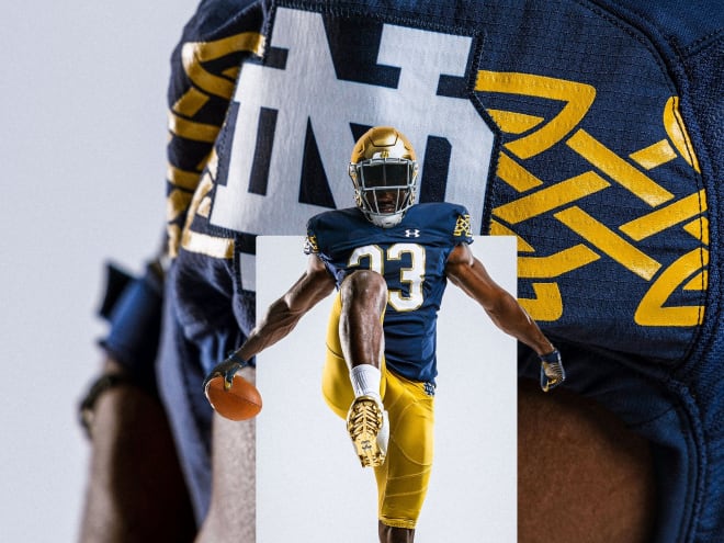 Photos: Notre Dame football unveils uniforms for Ohio State