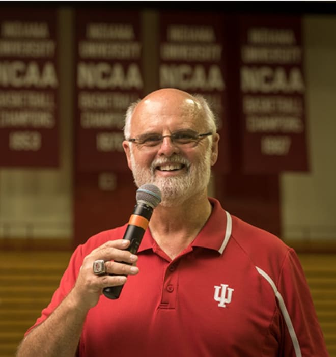 Chuck Crabb, long-time PA announcer for IU basketball, announces retirement (@jimcoyleISB)