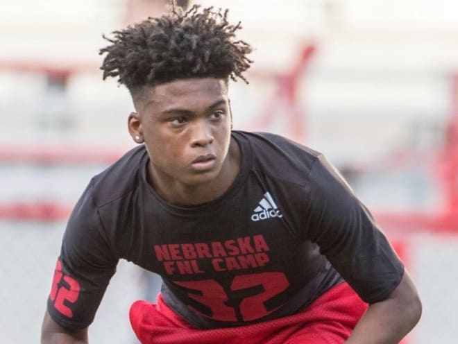 2021 Westside defensive back Avante Dickerson ran a 4.41 second 40-yard dash at Nebraska's camp on Friday. 