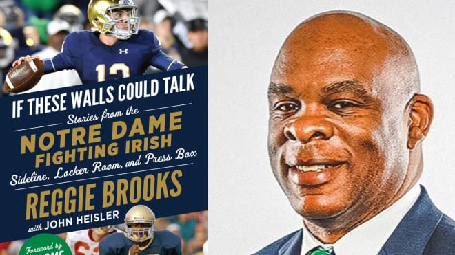 Notre Dame Fighting Irish football running back Reggie Brooks