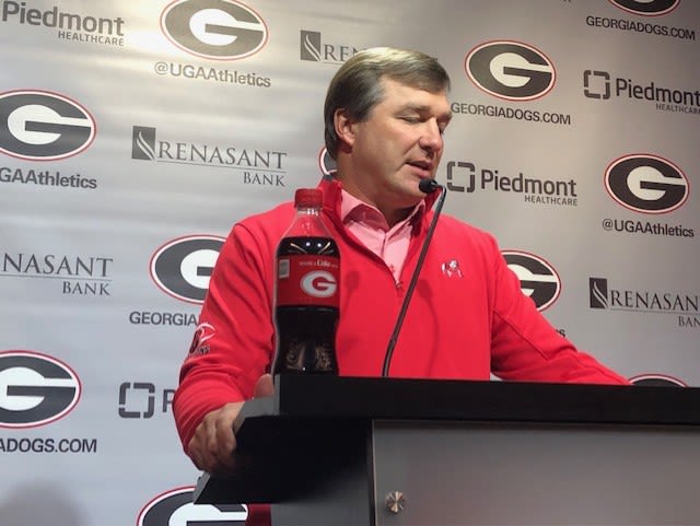 Kirby Smart addressed the media ahead of Saturday night's game against Notre Dame Monday.