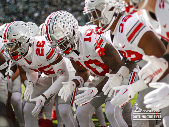 Ohio State had no trouble blowing out Michigan State on Saturday. (Birm/DTE)