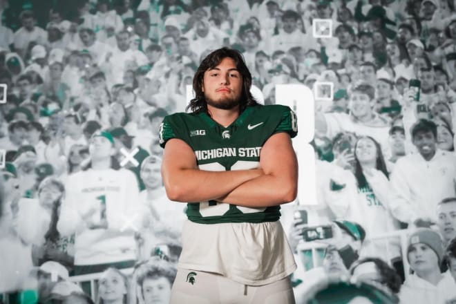 Long snapper Jack Wentz has transferred to Michigan State. (Photo courtesy of Jack Wentz / MSU Football)