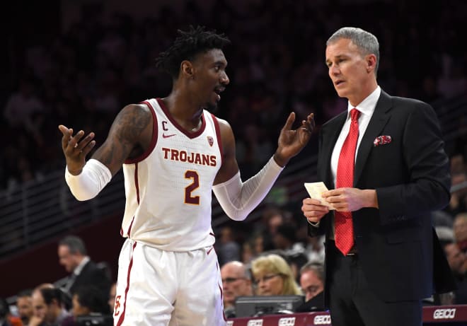 USC basketball coach Andy Enfield and senior guard Jonah Mathews didn't get the ending they wanted to their season due to the coronavirus pandemic.