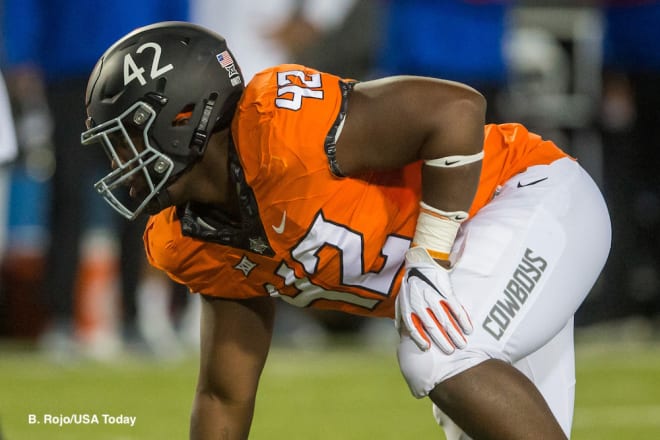 Oklahoma State transfer Jayden Jernigan is expected to play a major role for Missouri at defensive tackle next season.