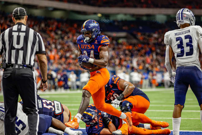 UTSA ran for 199 yards and two touchdowns against Rice Saturday night.