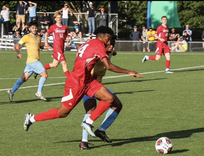  IU went down in the first half but turned it around, scoring two goals in the second half to pull ahead and win.  (IU Athletics)