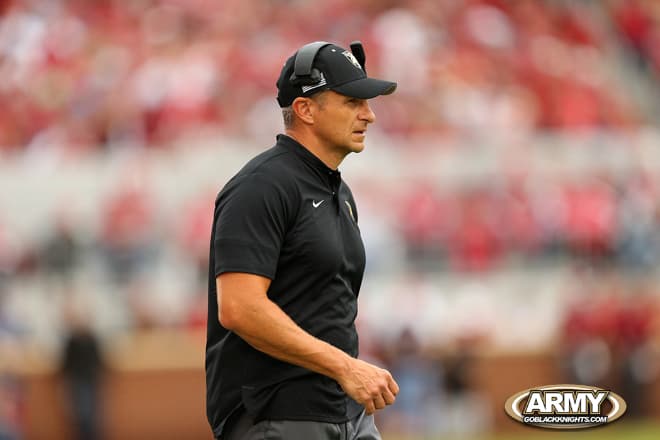 Army Head Coach Jeff Monken 