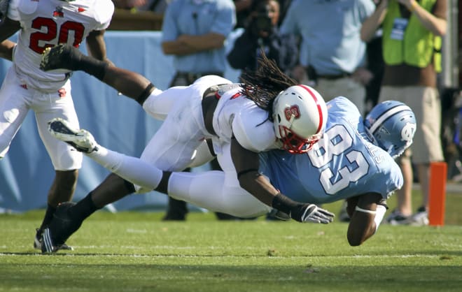 NC State Wolfpack football Nate Irving