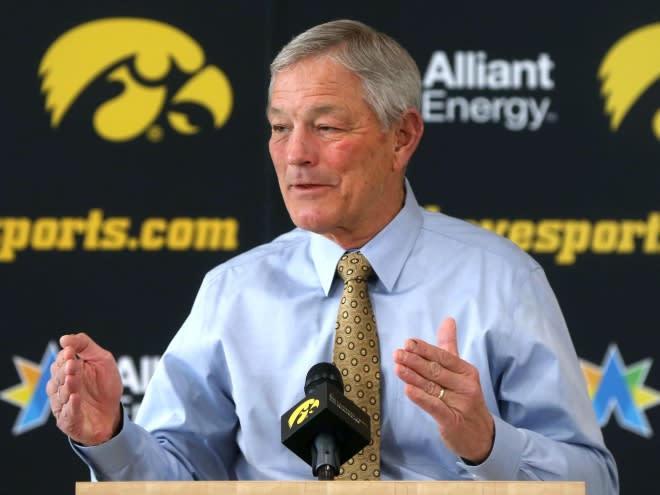 Kirk Ferentz spoke to the media on Tuesday afternoon about Iowa's new offense being installed by Tim Lester. 