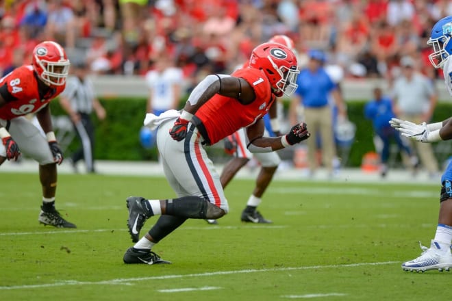 Georgia tackle Jamaree Salyer has proved his worth to Bulldogs, NFL