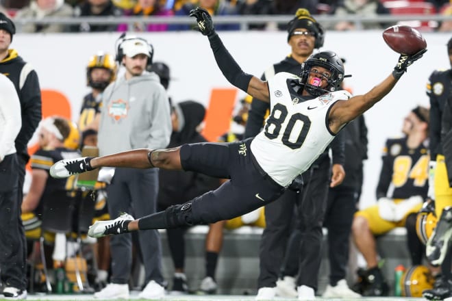 Jahmal Banks had nine touchdowns for Wake Forest and only started one game last season. 