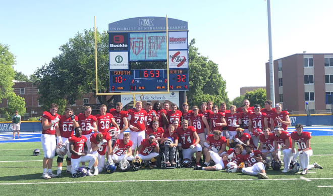 The North team ran away with the 61st annual Nebraska Shrine Bowl on Saturday, dominating the line of scrimmage. 