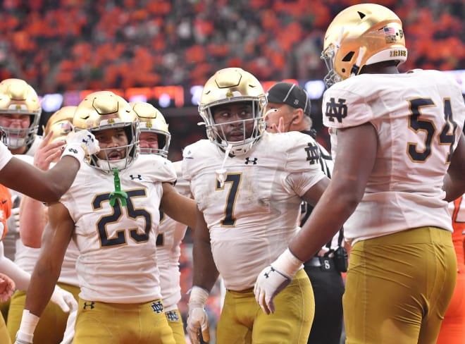 Notre Dame likely will never fully join the ACC. However, the Irish can deal a major blow to the league's playoff hopes Saturday night in South Bend. 