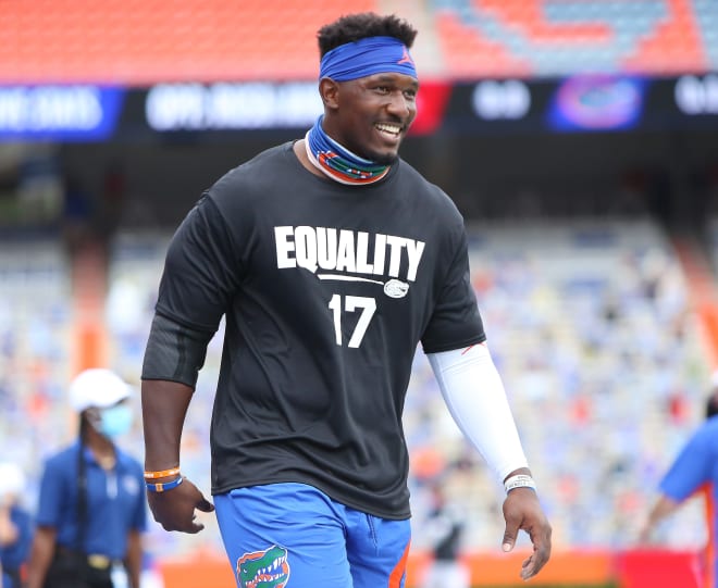 Florida defensive lineman Zachary Carter.