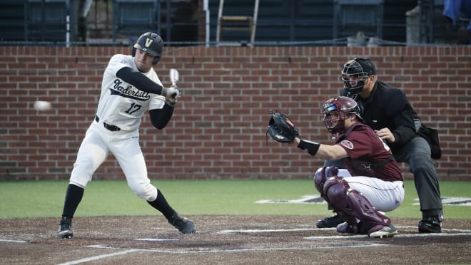 Walker Grisanti had his best day as a Commodore on Tuesday. 
