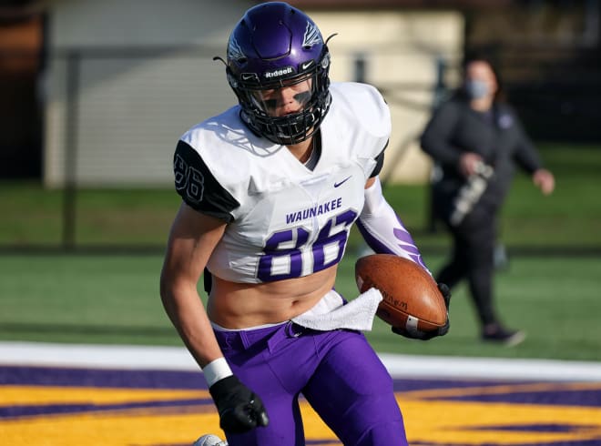 Class of 2022 tight end Andrew Keller added an offer from Iowa today.